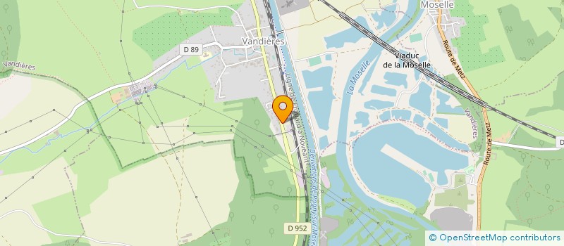 localisation de l'entreprise EARL DJEGHLIL HORTICULTURE  VANDIERES