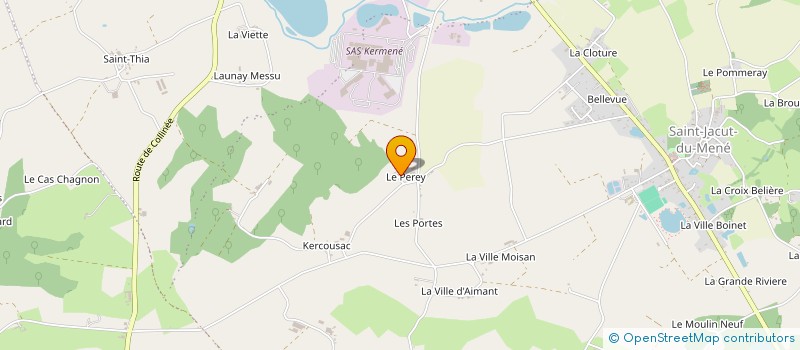 localisation de l'entreprise EARL DODALMAYS à LE MENE