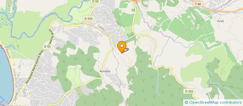 localisation de l'entreprise EARL DOMAINE AGRICOLE LOUIS SIMONELLO à CAURO