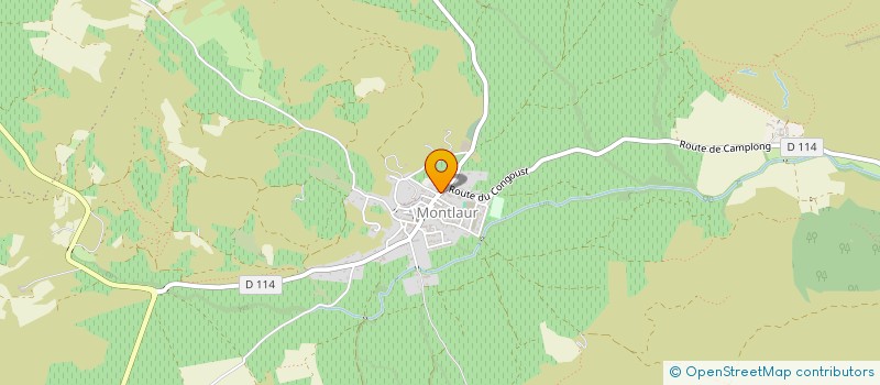 localisation de l'entreprise EARL DOMAINE BAILLAT  VAL-DE-DAGNE