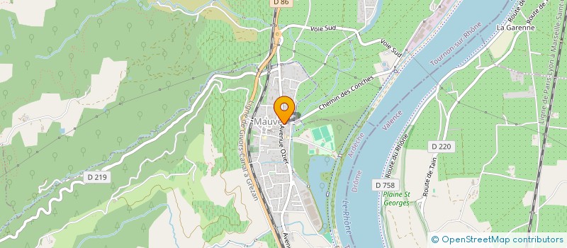 localisation de l'entreprise EARL DOMAINE BERNARD GRIPA à MAUVES