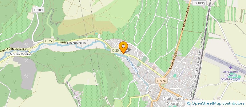 localisation de l'entreprise EARL DOMAINE BOYEAUX JEAN LOUIS à NUITS-SAINT-GEORGES