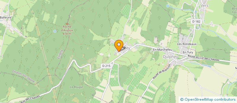 localisation de l'entreprise EARL DOMAINE CHAPUIS  MANCEY