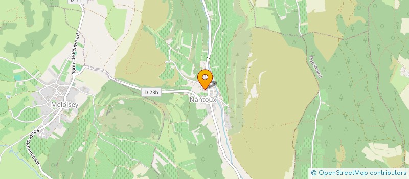 localisation de l'entreprise EARL DOMAINE CHARLES FRANCOIS ET FILS  NANTOUX