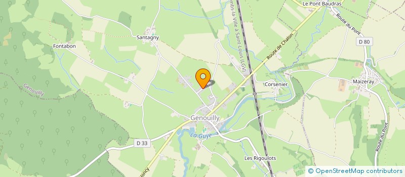 localisation de l'entreprise EARL DOMAINE CRUCIERE à CULLES-LES-ROCHES