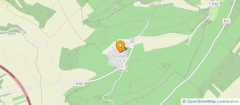 localisation de l'entreprise EARL DOMAINE D ANTHONY  COURGIS