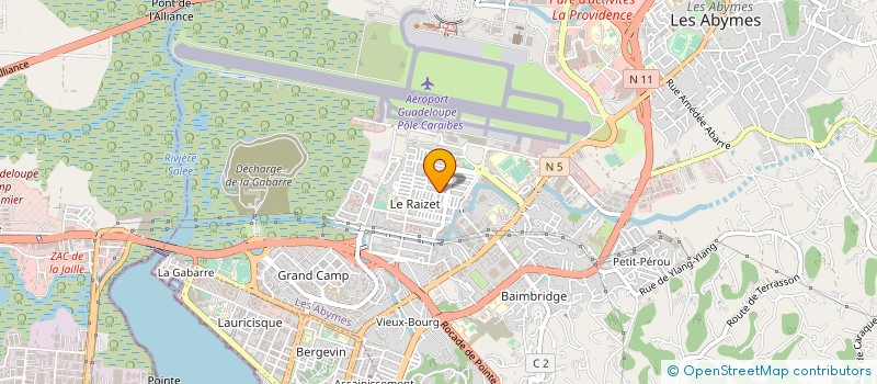 localisation de l'entreprise EARL DOMAINE DE DESBONNES à LES ABYMES