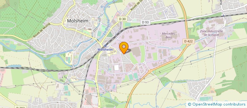 localisation de l'entreprise EARL DOMAINE DE LA CHAPELLE - JOST  DORLISHEIM