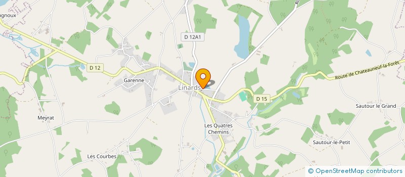 localisation de l'entreprise EARL DOMAINE DE LA PORTE à LINARDS