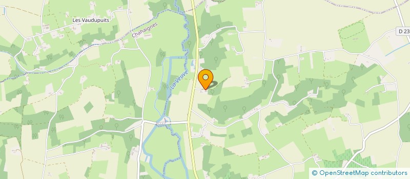 localisation de l'entreprise EARL DOMAINE DE LA RADERIE  CHAHAIGNES