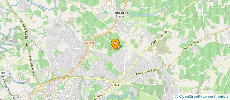 localisation de l'entreprise EARL DOMAINE DE LA REYNARDE  CARPENTRAS