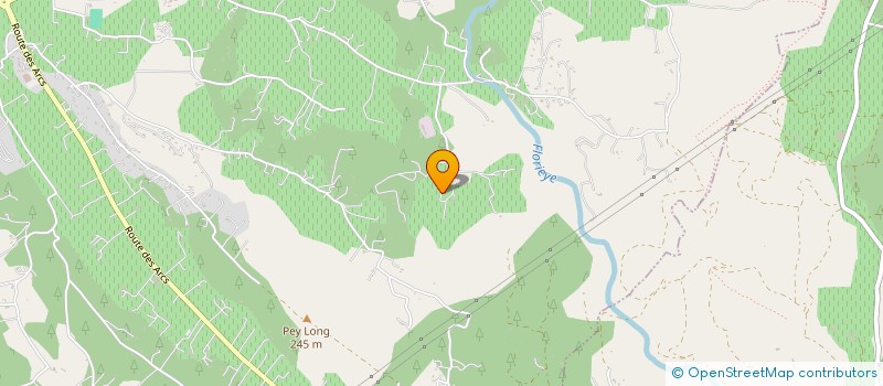 localisation de l'entreprise EARL DOMAINE DE LIECABRE  LORGUES