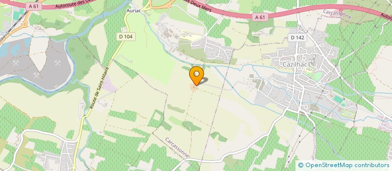 localisation de l'entreprise EARL DOMAINE DE MARAGON  CARCASSONNE