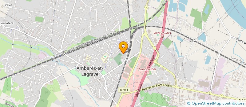 localisation de l'entreprise EARL DOMAINE DE PEY  SAINT-VINCENT-DE-PAUL