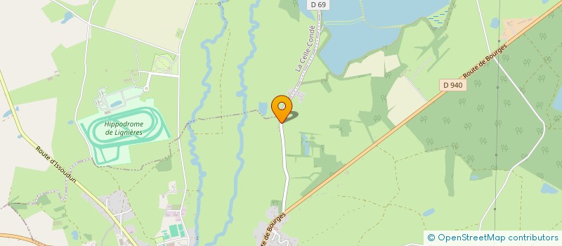 localisation de l'entreprise EARL DOMAINE DE PLAUNAY  LIGNIERES