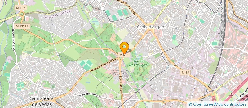 localisation de l'entreprise EARL DOMAINE DE RIEUCOULON à MONTPELLIER