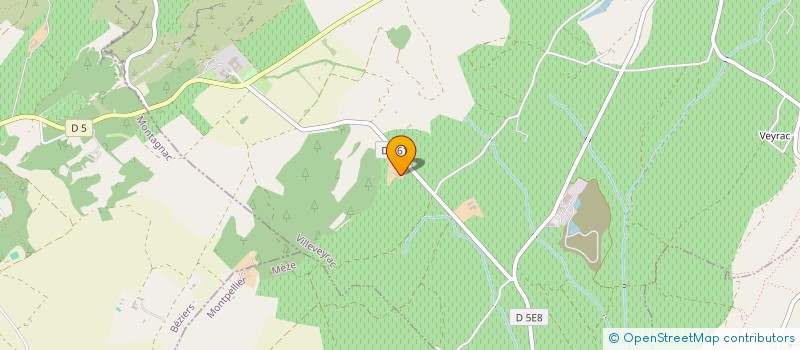 localisation de l'entreprise EARL DOMAINE DE VISSEC  VILLEVEYRAC