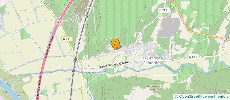 localisation de l'entreprise EARL DOMAINE DES ESTOUBLES  LES GRANGES-GONTARDES