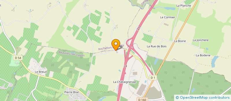 localisation de l'entreprise EARL DOMAINE DES QUARRES à BELLEVIGNE-EN-LAYON