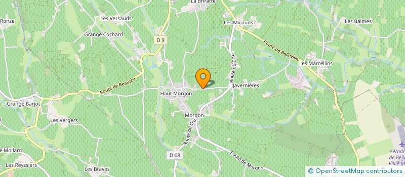 localisation de l'entreprise EARL DOMAINE GAGET à VILLIE-MORGON