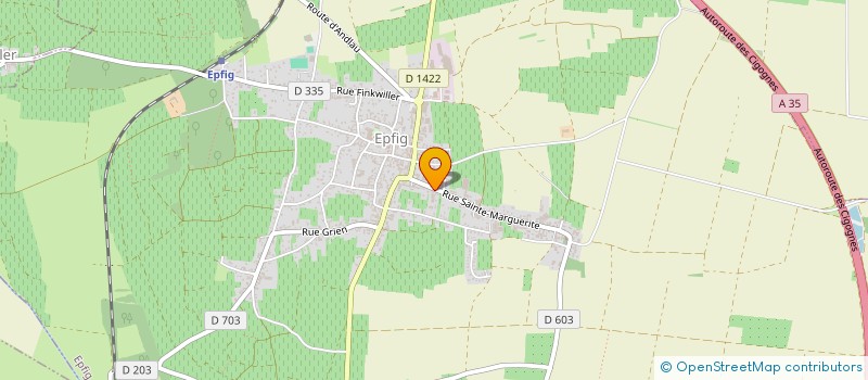 localisation de l'entreprise EARL DOMAINE GERARD SCHMITT  EPFIG