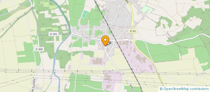 localisation de l'entreprise EARL DOMAINE JOULIN à BELLEVIGNE-LES-CHATEAUX