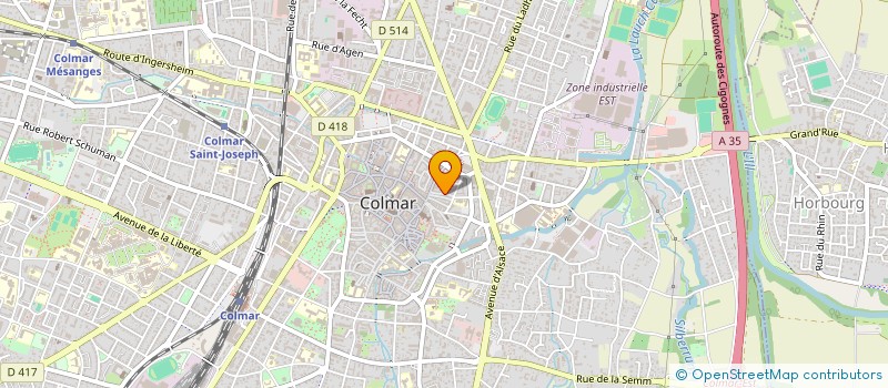 localisation de l'entreprise EARL DOMAINE KARCHER ROBERT ET FILS  COLMAR