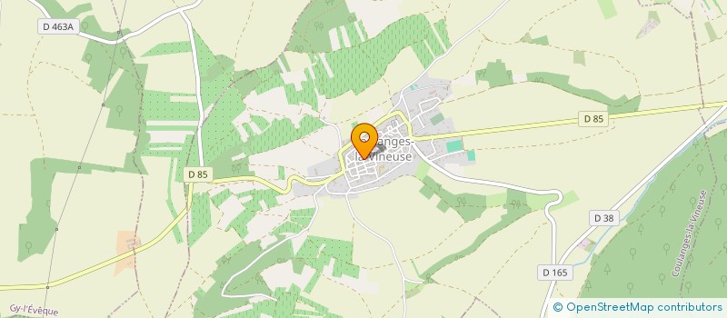 localisation de l'entreprise EARL DOMAINE MALTOFF à COULANGES-LA-VINEUSE