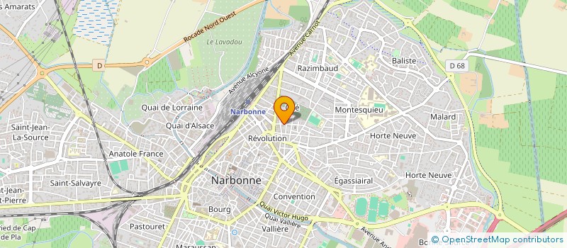 localisation de l'entreprise EARL DOMAINE OLIVE  NARBONNE