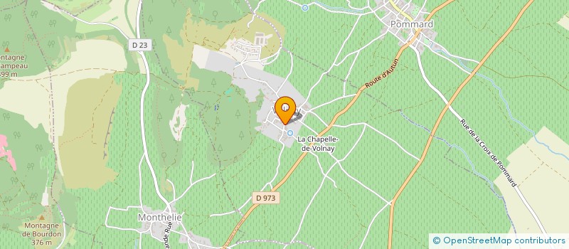 localisation de l'entreprise EARL DOMAINE ROBLET MONNOT à VOLNAY