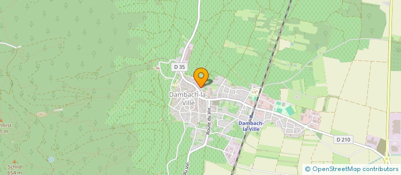 localisation de l'entreprise EARL DOMAINE RUHLMANN JC ET FILS  DAMBACH-LA-VILLE