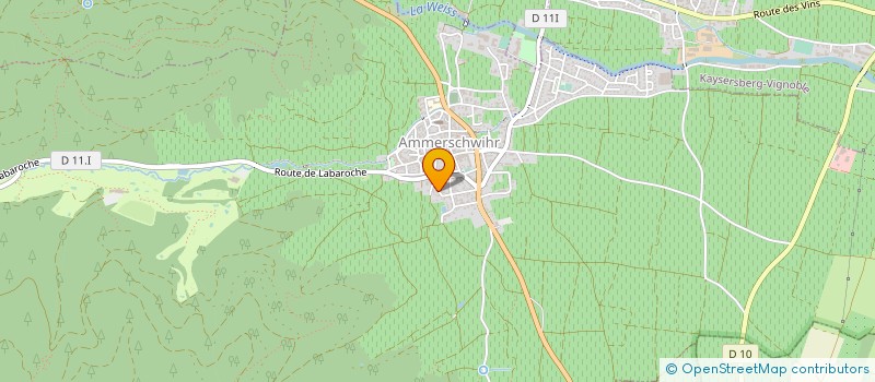 localisation de l'entreprise EARL DOMAINE SIBLER  AMMERSCHWIHR