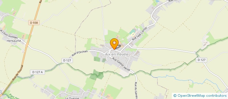 localisation de l'entreprise EARL DOMINIQUE ROLLIER  AIX-EN-PEVELE