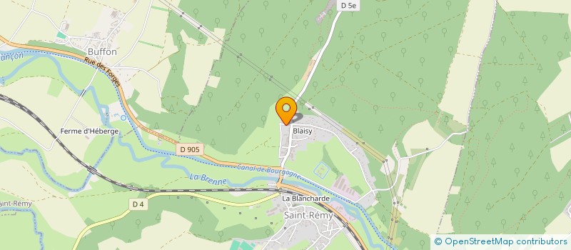 localisation de l'entreprise EARL DOROTTE  SAINT-REMY