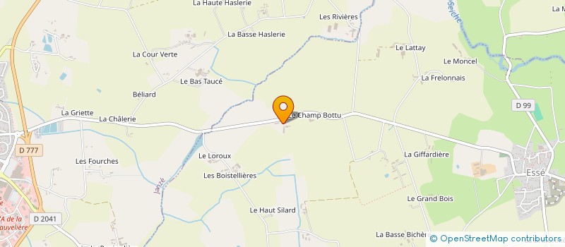 localisation de l'entreprise EARL DOUAR MAGER à ESSE