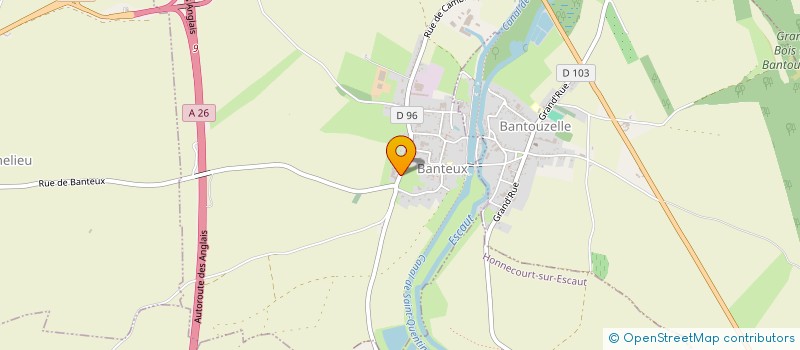 localisation de l'entreprise EARL DOUAY HERVE  BANTEUX