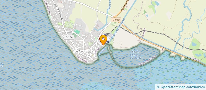 localisation de l'entreprise EARL DOUDOUX MICHEL à LE CROTOY