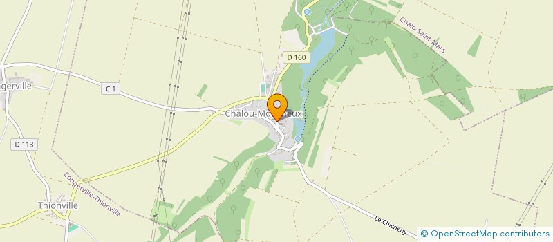 localisation de l'entreprise EARL DOUSSE à CHALOU-MOULINEUX