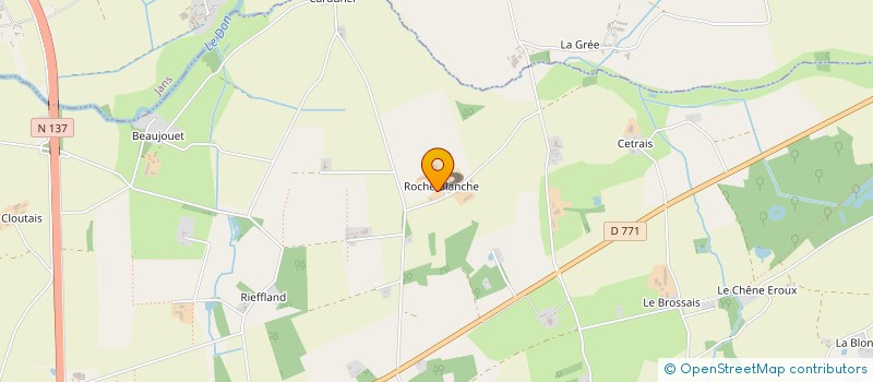 localisation de l'entreprise EARL DOUSSET à NOZAY