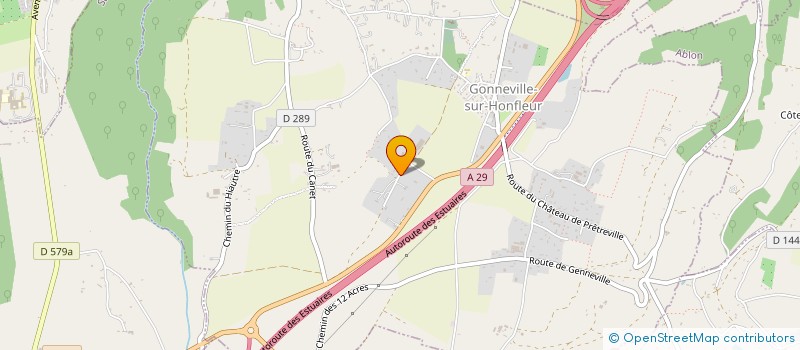 localisation de l'entreprise EARL DRAKKAR-HOLSTEIN à GONNEVILLE-SUR-HONFLEUR