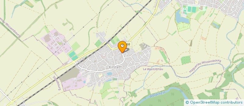 localisation de l'entreprise EARL DRINGGARTEN - VELTZ  KILSTETT