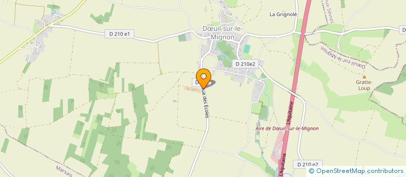 localisation de l'entreprise EARL DROUET  DUIL-SUR-LE-MIGNON