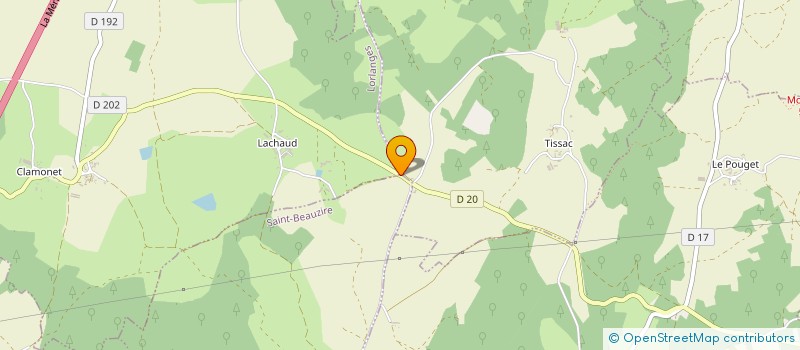 localisation de l'entreprise EARL DU BAC  BOURNONCLE-SAINT-PIERRE