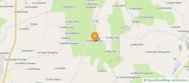 localisation de l'entreprise EARL DU BAMBOU  BALAZE