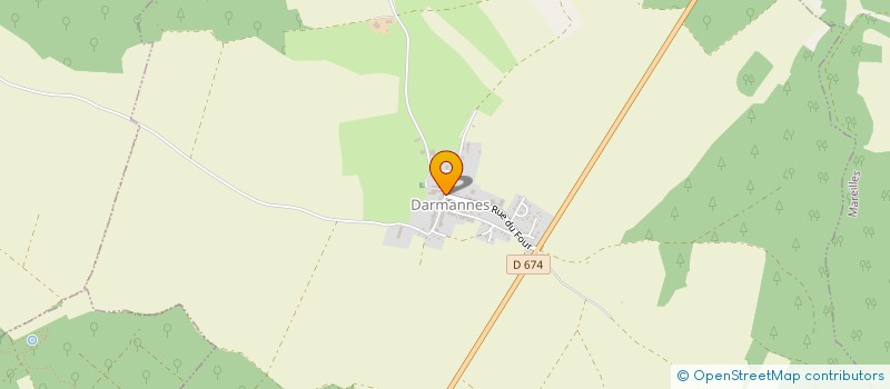 localisation de l'entreprise EARL DU BARROIS à DARMANNES