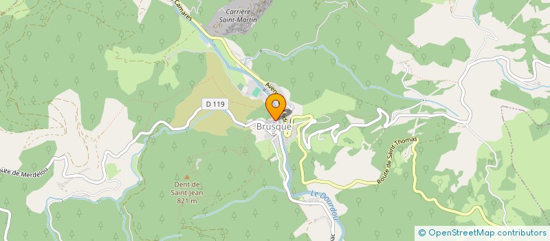 localisation de l'entreprise EARL DU BARTHAS  PEUX-ET-COUFFOULEUX