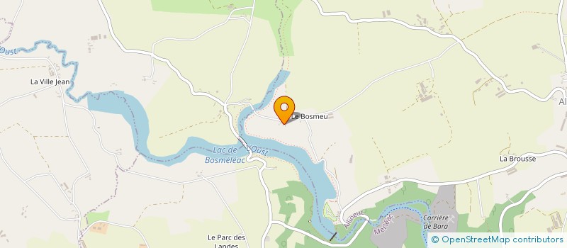 localisation de l'entreprise EARL DU BAS BOURGNEUF à ALLINEUC