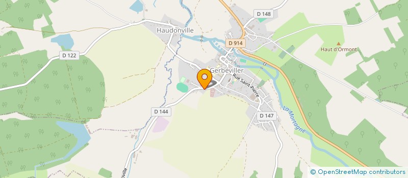 localisation de l'entreprise EARL DU BAS DE SAY  MORIVILLER