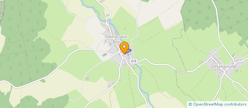 localisation de l'entreprise EARL DU BATTANT  DAMAS-AUX-BOIS