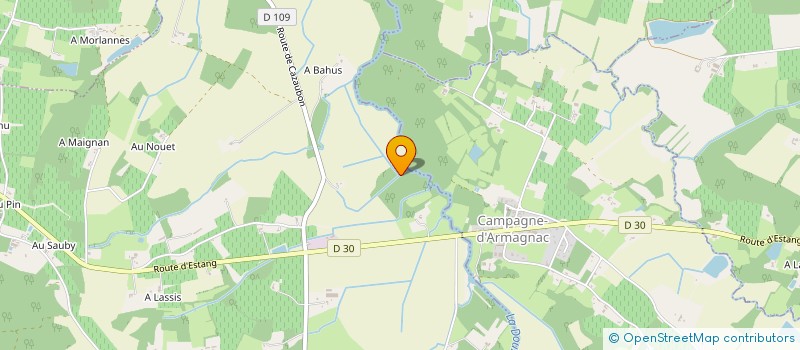 localisation de l'entreprise EARL DU BAZAR MANIAQUE  EAUZE